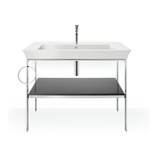 Duravit Waschtisch-Konsole White Tulip 98,4x45cm, Me, bo, HTH li, steingrau hgl