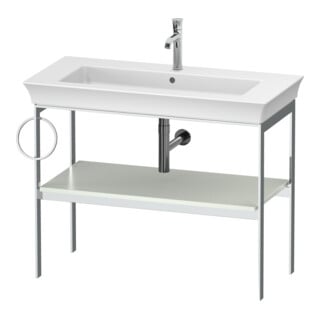 Duravit Waschtisch-Konsole White Tulip 98,4x45cm, Me, bo, HTH li, we s-matt