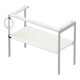 Duravit Waschtisch-Konsole White Tulip 98,4x45cm, Me, bo, HTH li, we s-matt-2