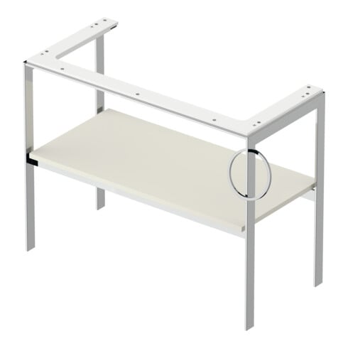 Duravit Waschtisch-Konsole White Tulip 98,4x45cm, Me, bo, HTH r, Nord we s-matt