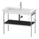 Duravit Waschtisch-Konsole White Tulip 98,4x45cm, Me, bo, HTH re, graph s-matt-1