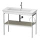 Duravit Waschtisch-Konsole White Tulip 98,4x45cm, Me, bo, HTH re, Tau s-matt-1