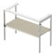 Duravit Waschtisch-Konsole White Tulip 98,4x45cm, Me, bo, HTH re, Tau s-matt-2