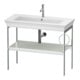 Duravit Waschtisch-Konsole White Tulip 98,4x45cm, Me, bo, HTH re, we s-matt-1