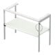 Duravit Waschtisch-Konsole White Tulip 98,4x45cm, Me, bo, HTH re, we s-matt-2