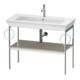 Duravit Waschtisch-Konsole White Tulip 98,4x45cm, T m, Me, 2 HTH, bodensteh.-1