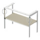 Duravit Waschtisch-Konsole White Tulip 98,4x45cm, T m, Me, 2 HTH, bodensteh.-5