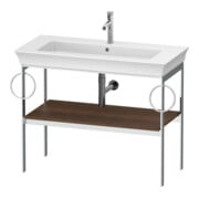 Duravit Waschtisch-Konsole White Tulip 98,4x45cm, US N mass, Me, 2 HTH, bo