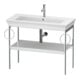 Duravit Waschtisch-Konsole White Tulip 98,4x45cm, w g, Me, 2 HTH, bodensteh.-1