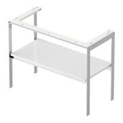 Duravit Waschtisch-Konsole White Tulip 98,4x45cm, we hgl, Metall, bodenstehend-2