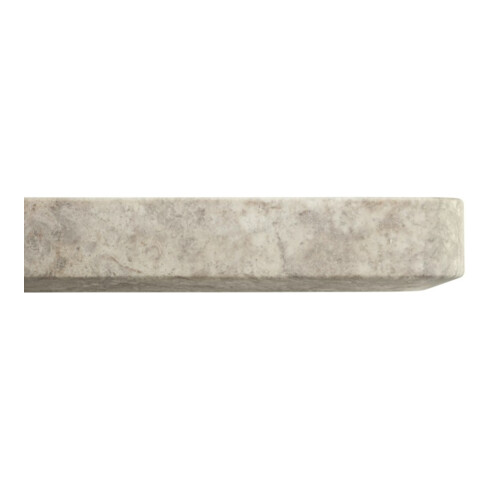 Duravit Waschtisch-Konsolen-Set Qatego 100x41x90cm, m Kons, gr. Travertin pol.