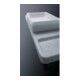 Duravit Waschtisch-Konsolen-Set Qatego 100x41x90cm, m Kons, Marm Struk. poliert-1