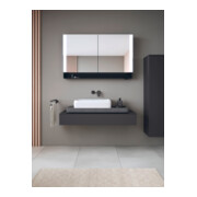 Duravit Waschtisch-Konsolen-Set Qatego 100x41x90cm, mit Konsole, Lavica poliert-2