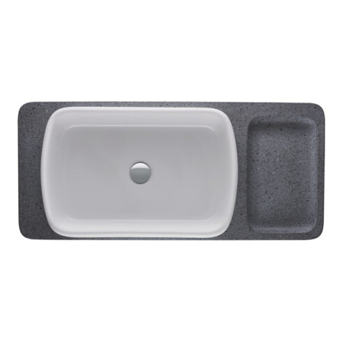Duravit Waschtisch-Konsolen-Set Qatego 100x45x90cm, m K, Konsole, Lavica pol.