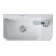 Duravit Waschtisch Me by Starck 40x22cm, HL R, o Ü, m HLB, we s-matt, WG-2