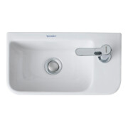 Duravit Waschtisch Me by Starck 40x22cm, HL re, o ÜL, m HLB, weiß