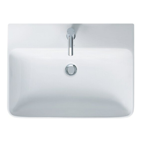 Duravit Waschtisch Me by Starck 65x49cm, we s-matt, m HL, ÜL, HLB