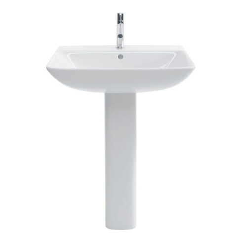 Duravit Waschtisch Me by Starck 65x49cm, we WG, m HL, ÜL, Hahnlochbank