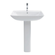 Duravit Waschtisch Me by Starck 65x49cm, we WG, m HL, ÜL, Hahnlochbank