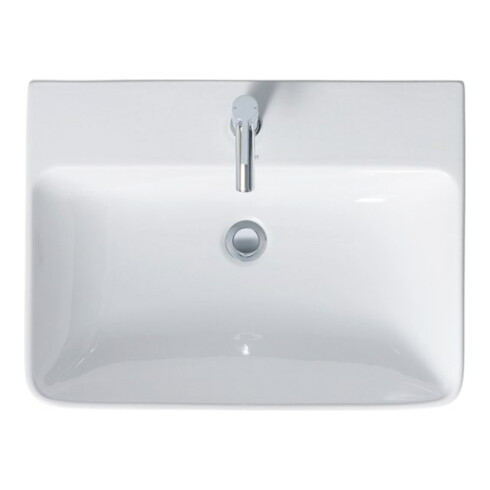 Duravit Waschtisch Me by Starck 65x49cm, we WG, m HL, ÜL, Hahnlochbank