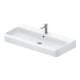 Duravit Waschtisch Qatego 100x47cm, we hgl, m Hahnl., ÜL, Hahnloch-1