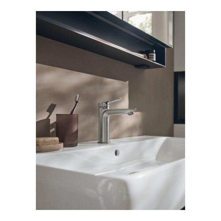 Duravit Waschtisch Qatego 100x47cm, we hgl, m Hahnl., ÜL, Hahnloch