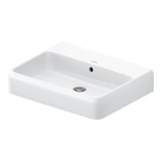 Duravit Waschtisch Qatego 60x47cm, w g, o. Hahnl., m ÜL, Hahnloch