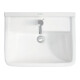 Duravit Waschtisch Starck 3 55x43cm, we, m HL, ÜL, Hahnlochbank-1