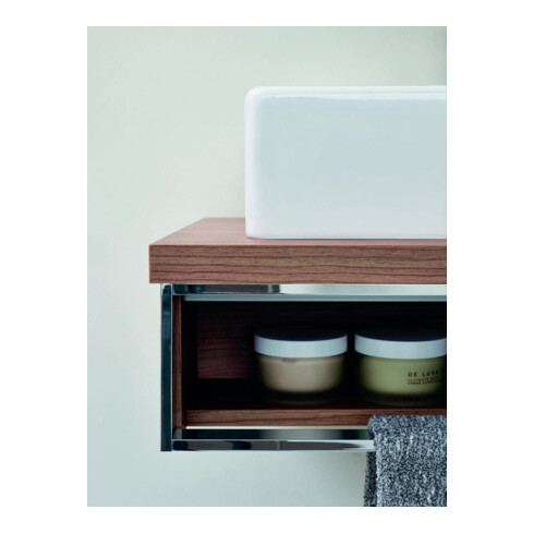 Duravit Waschtisch VERO mit Überlauf, Hahnlochbank, 600 x 470 mm 1 Hahnloch weiß