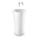 Duravit Waschtisch White Tulip d 500mm, frei., o. HL, ÜL, HLB, weiß-5
