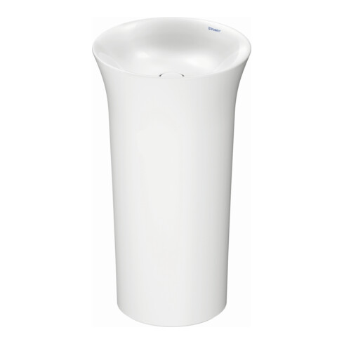 Duravit Waschtisch White Tulip d 500mm, frei., o. HL, ÜL, HLB, weiß