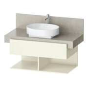 Duravit Waschtischunterschrank Balcoon 100x57x52,2cm, el str, 1 Kast, 2 off Fä