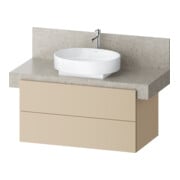 Duravit Waschtischunterschrank Balcoon 100x57x52,2cm, s.beige strukt., 2 SchKa.