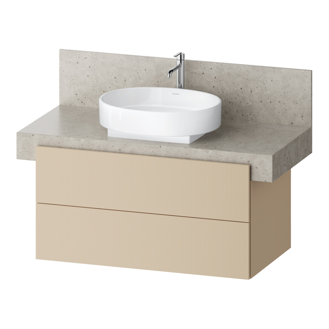 Duravit Waschtischunterschrank Balcoon 100x57x52,2cm, s.beige strukt., 2 SchKa.