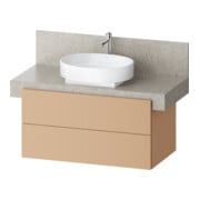 Duravit Waschtischunterschrank Balcoon 100x57x52,2cm, Terra strukt., 2 SchKa.