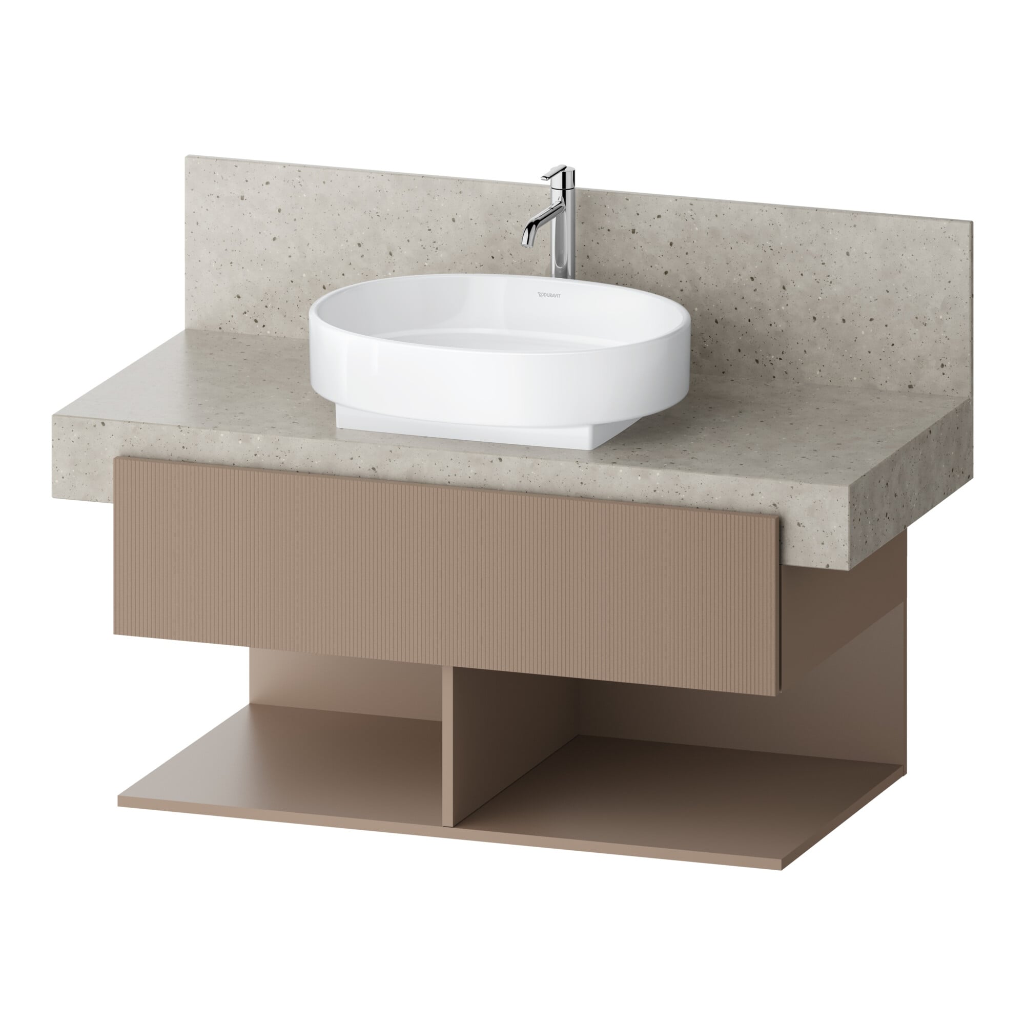 Duravit Waschtischunterschrank Balcoon 100x57x52,2cm, u str, 1 Kast, 2 off Fä