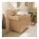 Duravit Waschtischunterschrank Balcoon 100x57x53,4cm, Terra strukt., 2 SchKa.