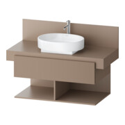 Duravit Waschtischunterschrank Balcoon 100x57x53,4cm, u str, 1 Kast, 2 off Fä