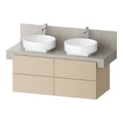 Duravit Waschtischunterschrank Balcoon 120x57x52,2cm, s.beige strukt., 4 SchKa.