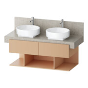 Duravit Waschtischunterschrank Balcoon 120x57x52,2cm, Ter str, 2 SBK, 3 off Fä