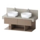 Duravit Waschtischunterschrank Balcoon 120x57x52,2cm, u str, 2 SBK, 3 off Fäch.-1