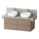 Duravit Waschtischunterschrank Balcoon 120x57x52,2cm, umb strukt., 4 SchKa.-1