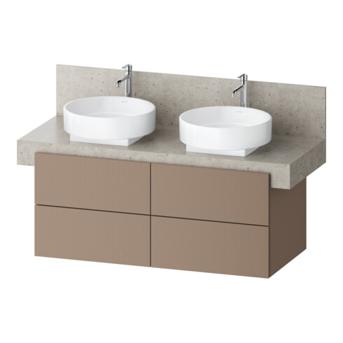 Duravit Waschtischunterschrank Balcoon 120x57x52,2cm, umb strukt., 4 SchKa.