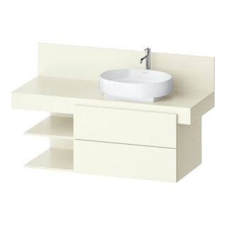 Duravit Waschtischunterschrank Balcoon 120x57x53,4cm, el str, 2 SBK, Beck. re