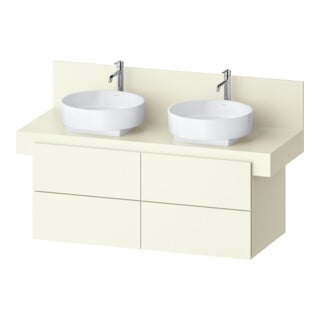 Duravit Waschtischunterschrank Balcoon 120x57x53,4cm, Elfenb. strukt., 4 SchKa.