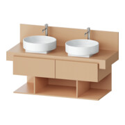 Duravit Waschtischunterschrank Balcoon 120x57x53,4cm, Ter str, 2 SBK, 3 off Fä