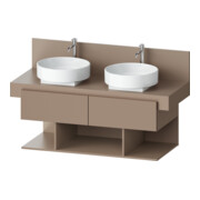 Duravit Waschtischunterschrank Balcoon 120x57x53,4cm, u str, 2 SBK, 3 off Fäch.