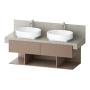 Duravit Waschtischunterschrank Balcoon 140x57x52,2cm, u str, 2 SBK, 3 off Fäch.