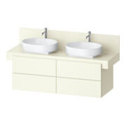 Duravit Waschtischunterschrank Balcoon 140x57x53,4cm, Elfenb. strukt., 4 SchKa.