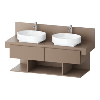Duravit Waschtischunterschrank Balcoon 140x57x53,4cm, u str, 2 SBK, 3 off Fäch.